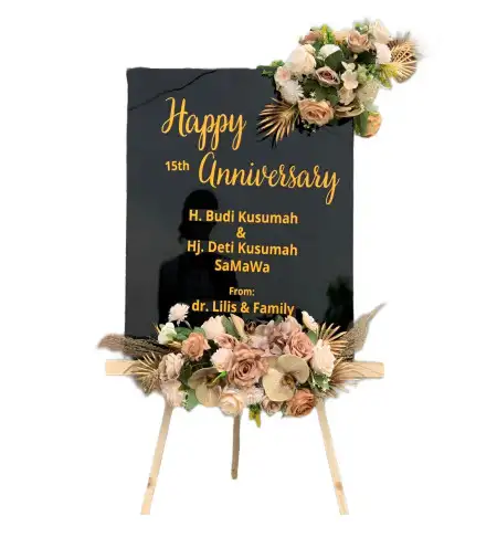 Papan Bunga Akrilik Montongsekar